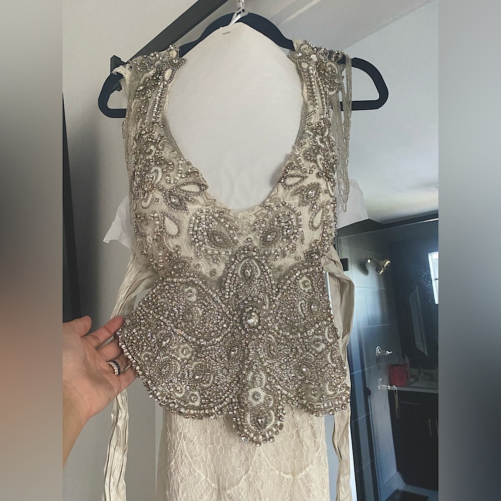 Size Small Anna Campbell Wedding Dress Mermaid Style